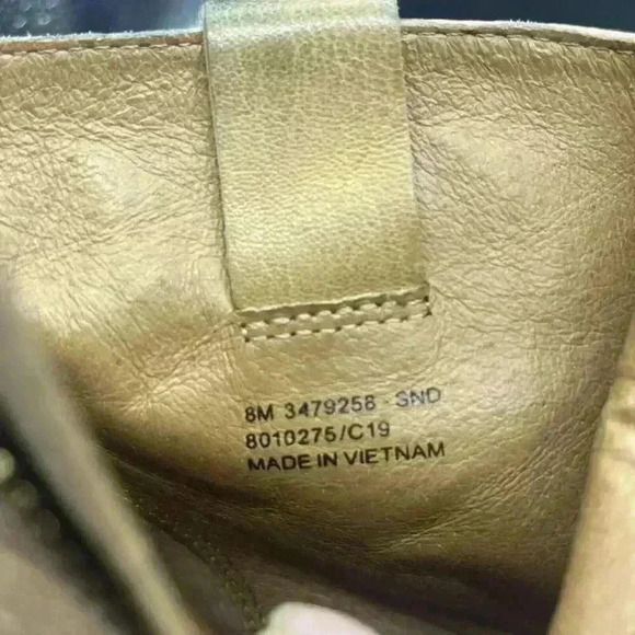 FRYE Reina bootie womens 8 cognac western leather - Picture 6 of 10